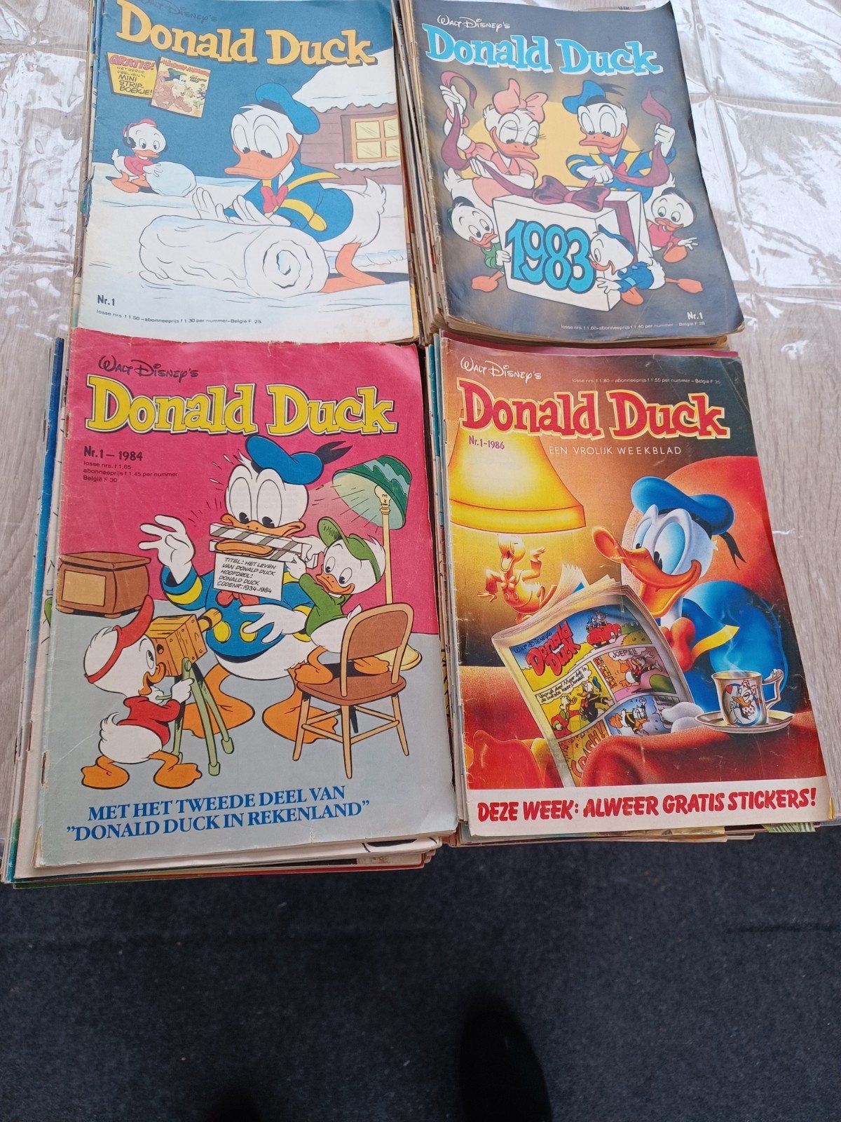 Donald duck jaargangen, Boeken, Stripboeken, Zo goed als nieuw, Complete serie of reeks, Ophalen of Verzenden