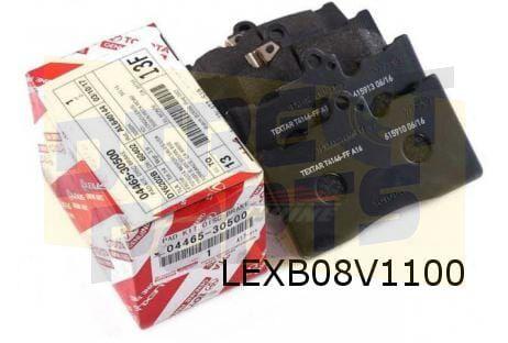 Lexus GS / IS (3/12-) remblokset voorzijde (1.2 / 1.4) Origi, -, -, Nieuw, -
