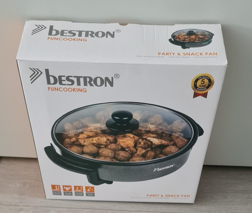 Bestron FunCooking Party & Snack Pan, Ophalen, Nieuw