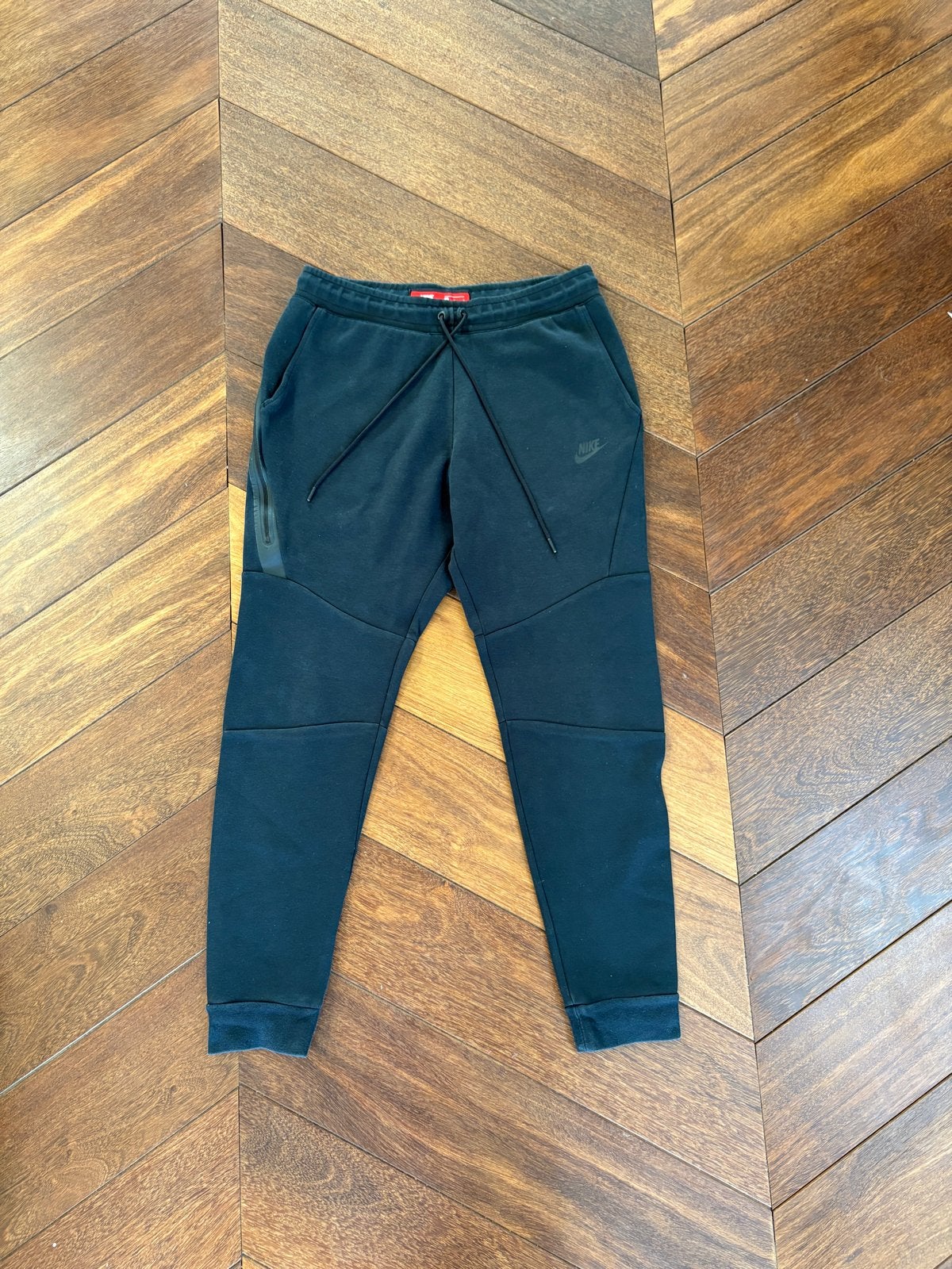 Nike Tech Joggingbroek Zwart Maat M, Ophalen, Maat 48/50 (M), Zwart