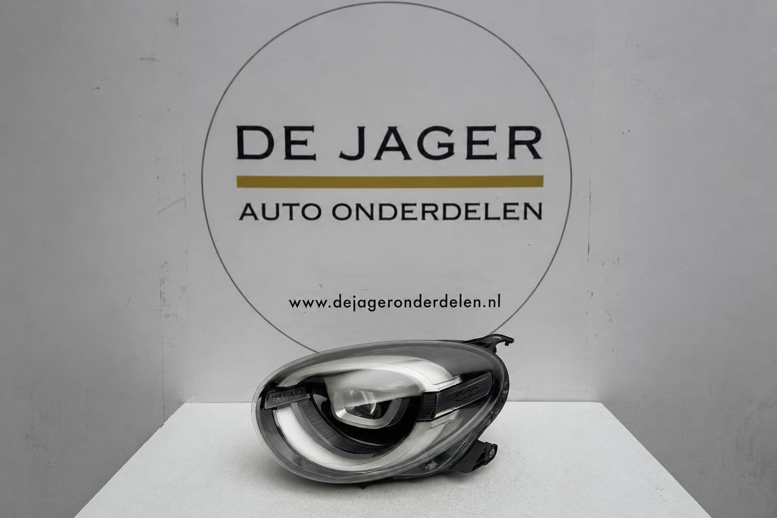 Fiat 500X 334 complete koplamp links 00520920870, Gebruikt, Stellantis Europe S.p.A., Ophalen of Verzenden, Info@stellantis.com