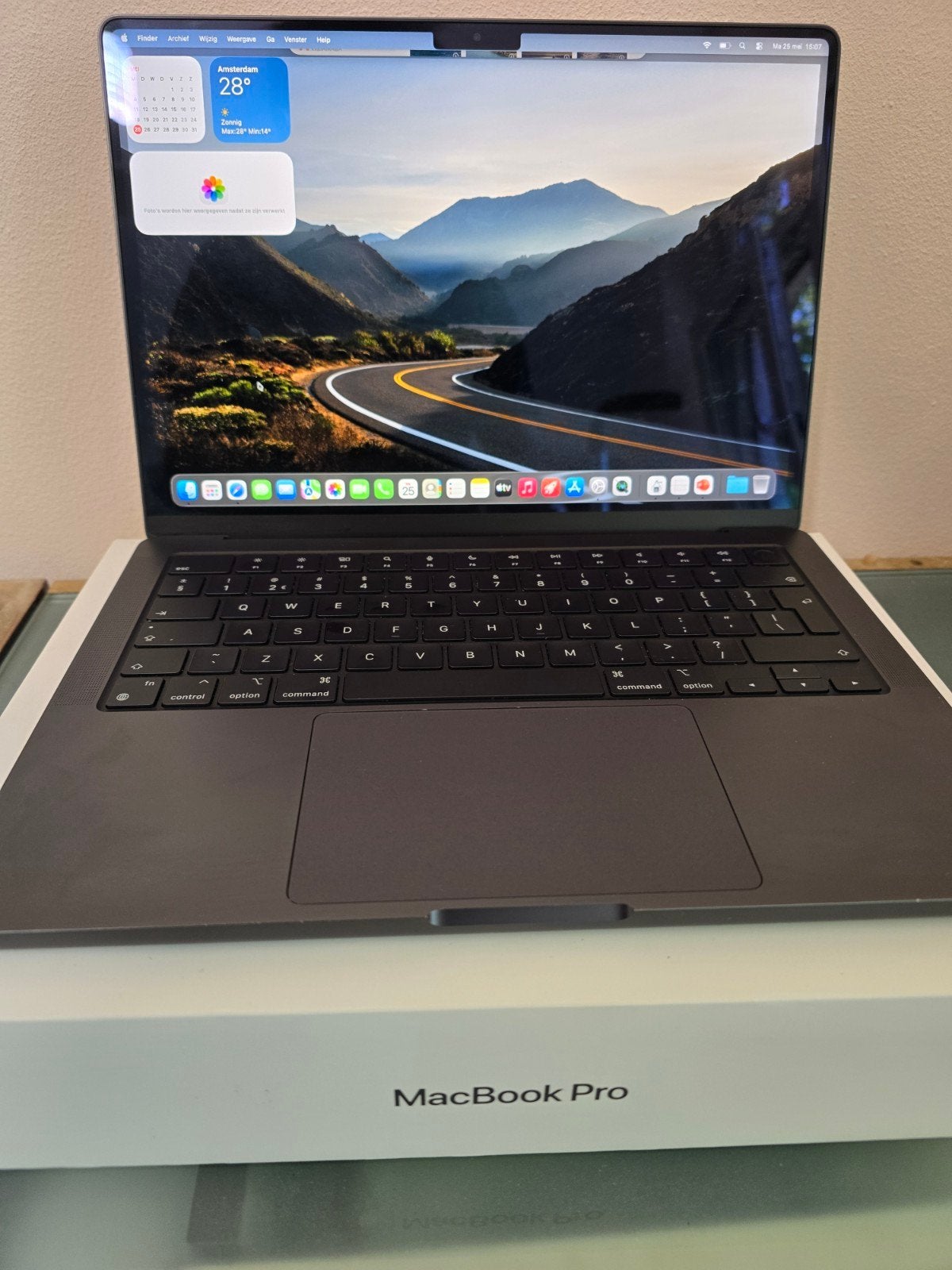 Macbook pro m4 14inch  10core 16GB 512GB, Computers en Software, Apple Macbooks, Qwerty, Overige groottes, 512 GB, Zo goed als nieuw