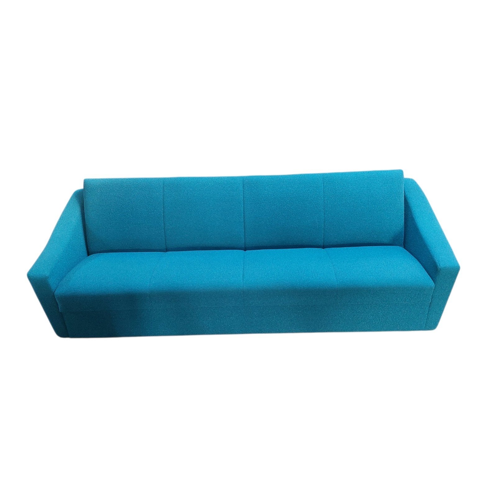 Vintage scandinavische (slaap) bank met 4 fauteuils, Ophalen, Gebruikt, Onbekend, Onbekend