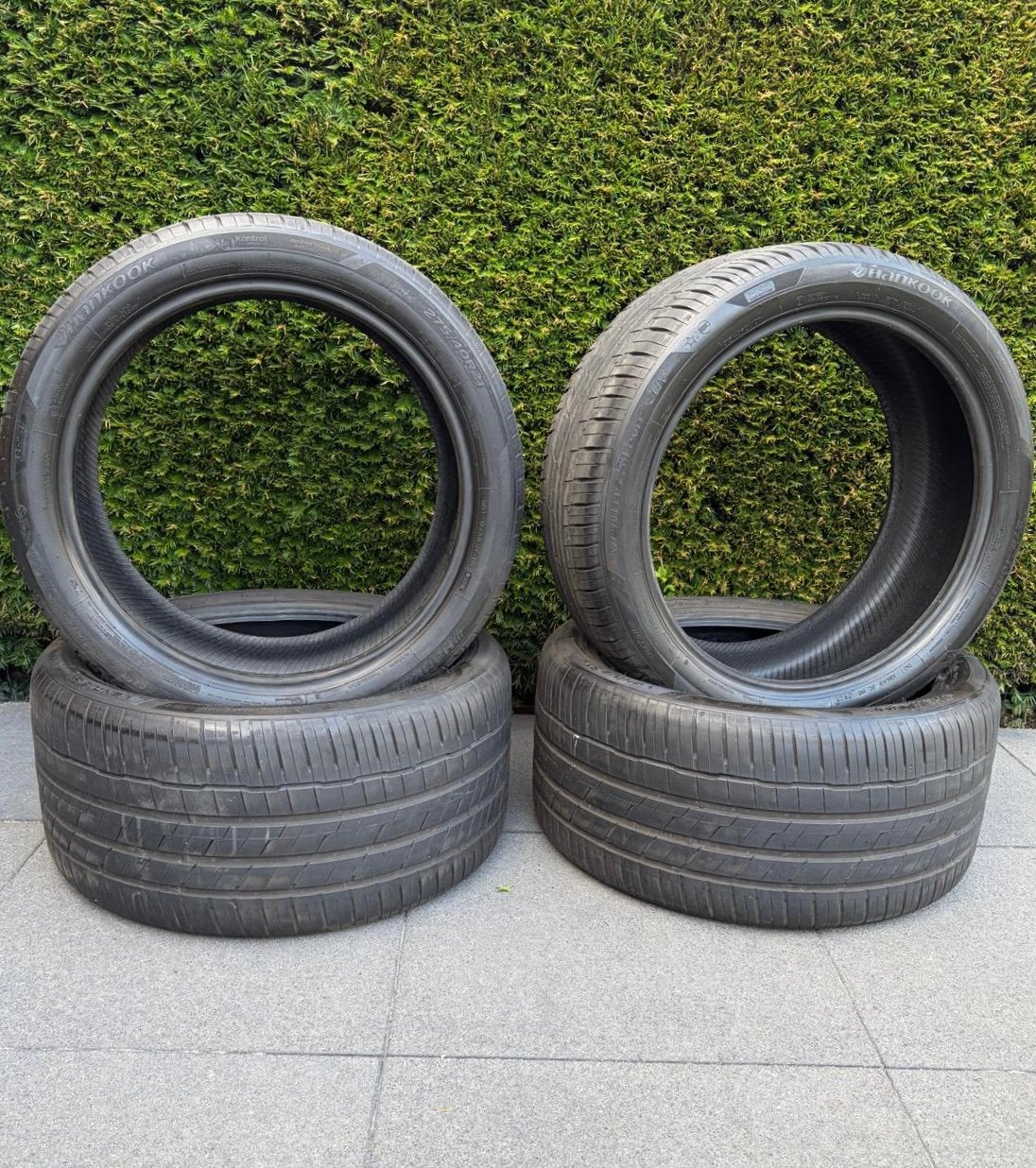 Hankook 275 40 21 & 315 35 21 zomerbanden BMW X5 X6 G05 G06, Gebruikt, Band(en), Zomerbanden, 21 inch