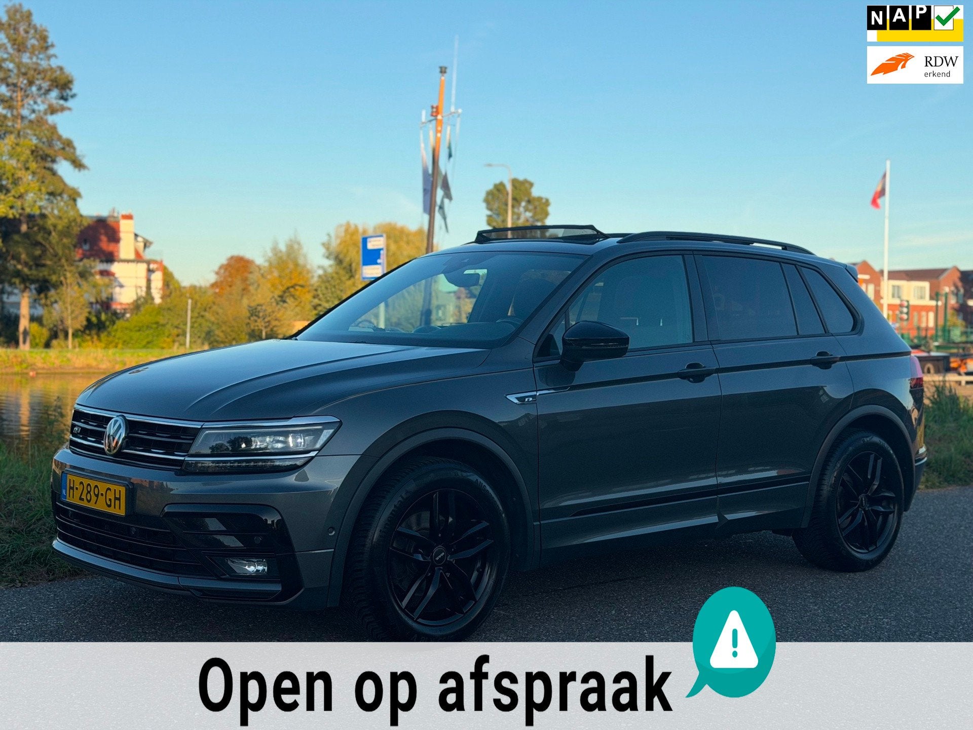 Volkswagen Tiguan 1.5 TSI ACT R-LINE 1E EIG DEALER ONDERHOUD, Auto's, Dealer onderhouden, Euro 6, 150 pk, Alcantara