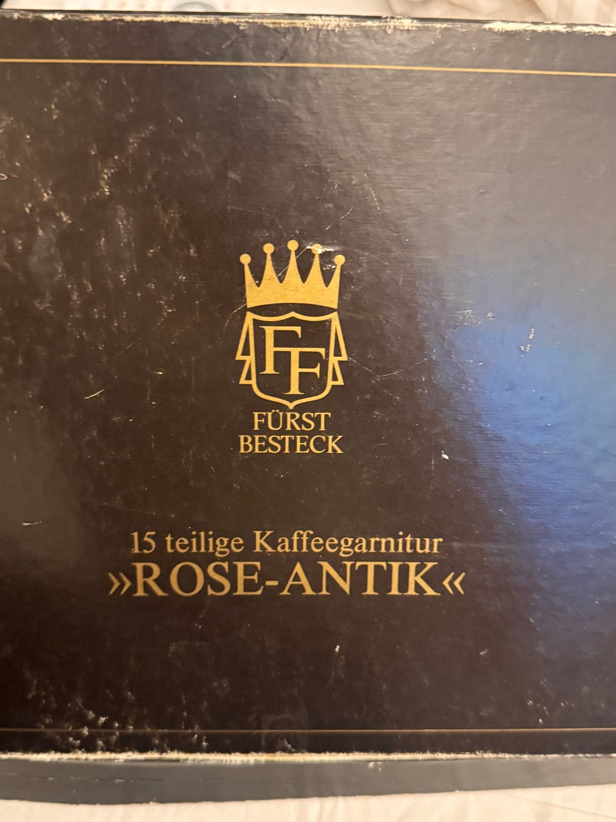 Fürst Besteck 15-delig Koffieservies "Rose-Antik", Ophalen