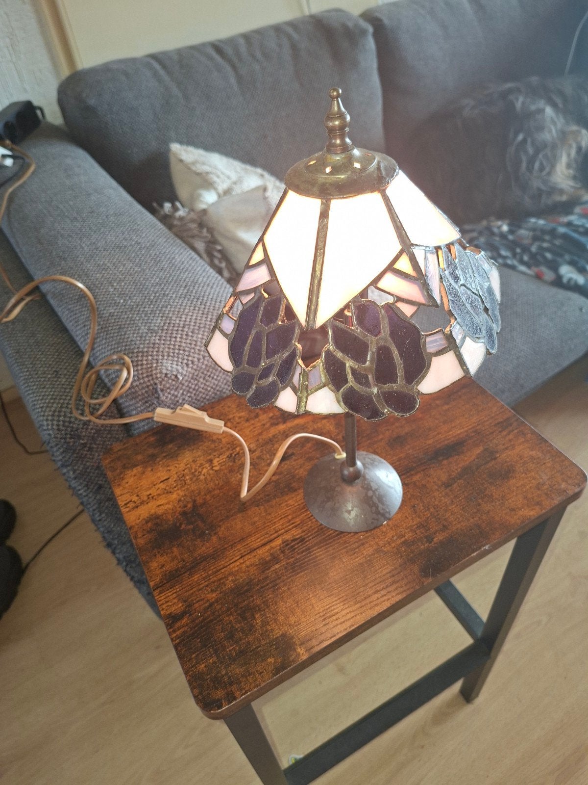 Tiffany tafellamp, Ophalen, Gebruikt, Tiffany lamp
