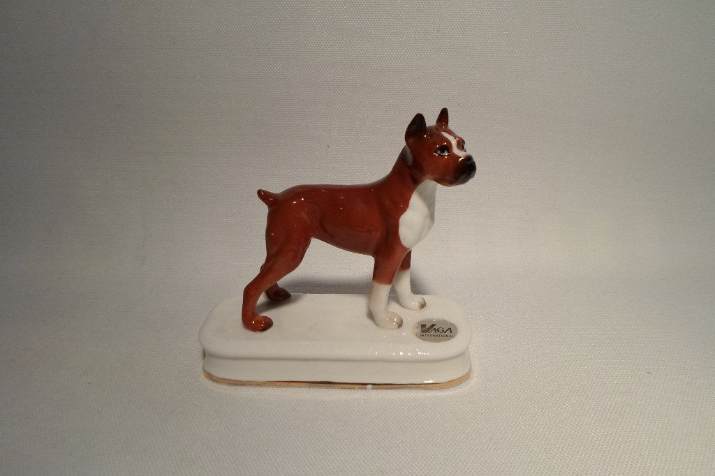 Vaga International Beeld Hond Boxer, Verzamelen, Ophalen of Verzenden, Zo goed als nieuw, Dier