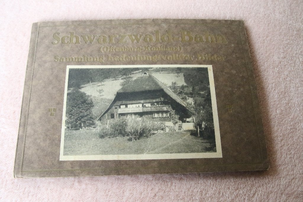 Schwarzwald-Bahn Zwarte woud, Ophalen of Verzenden, Voor 1920, Ongelopen, Duitsland