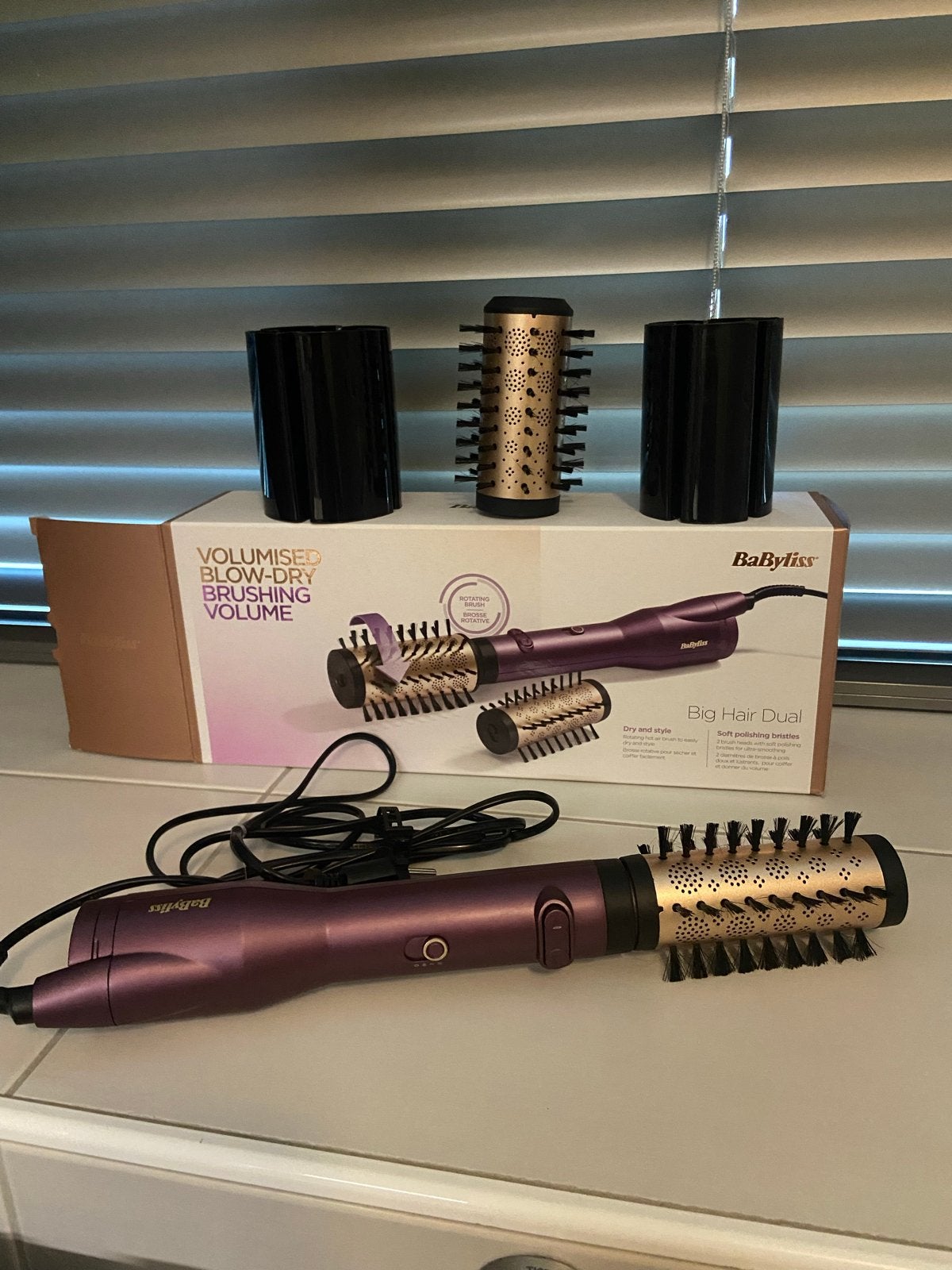 Nieuwe BaByliss Big Hair Dual föhnborstel (AS950E), Sieraden, Tassen en Uiterlijk, Uiterlijk | Haarverzorging, Ophalen of Verzenden