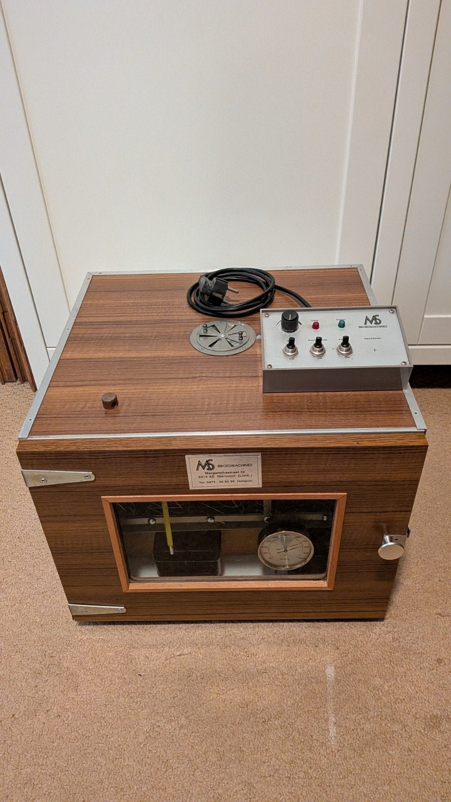 MS35 Volautomatische broedmachine als nieuw incl. toebehoren, Ophalen, Zo goed als nieuw, Broedmachine