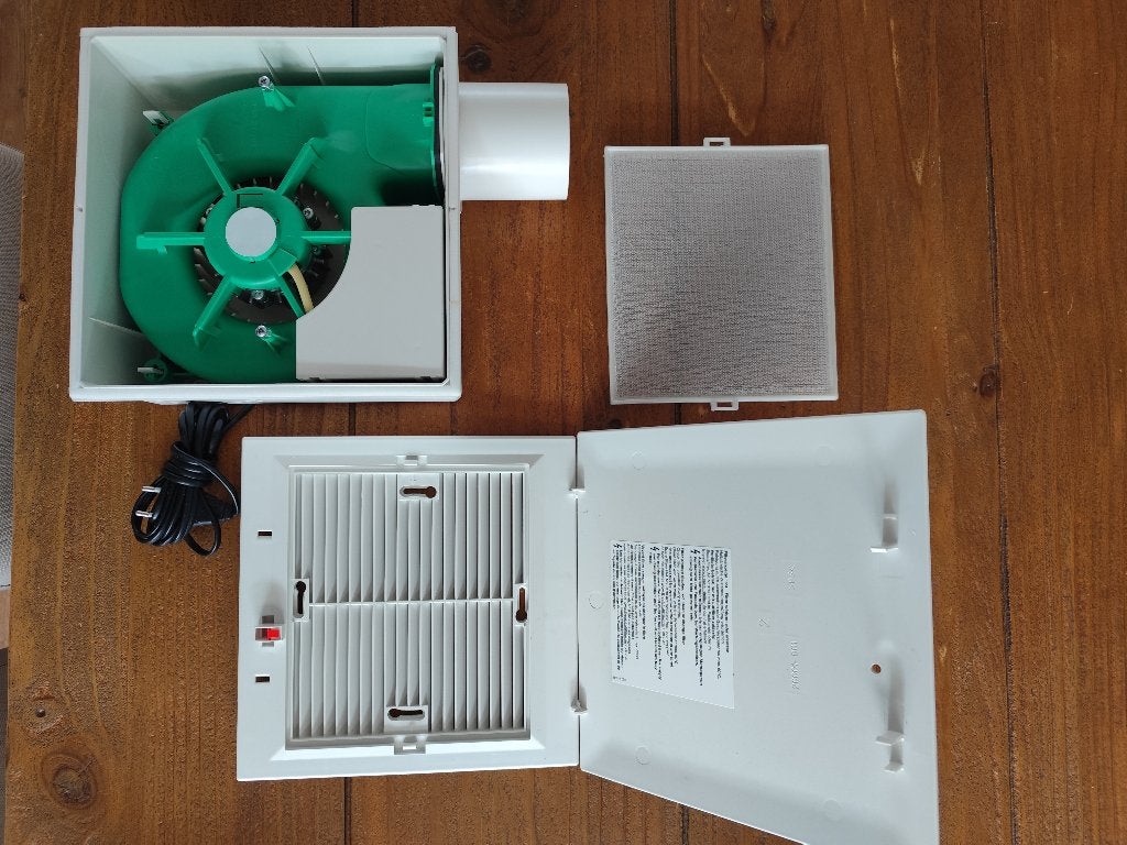 Ventilator badkamer, Doe-het-zelf en Verbouw, Ventilatie en Afzuiging, Nieuw, Ventilator, Ophalen