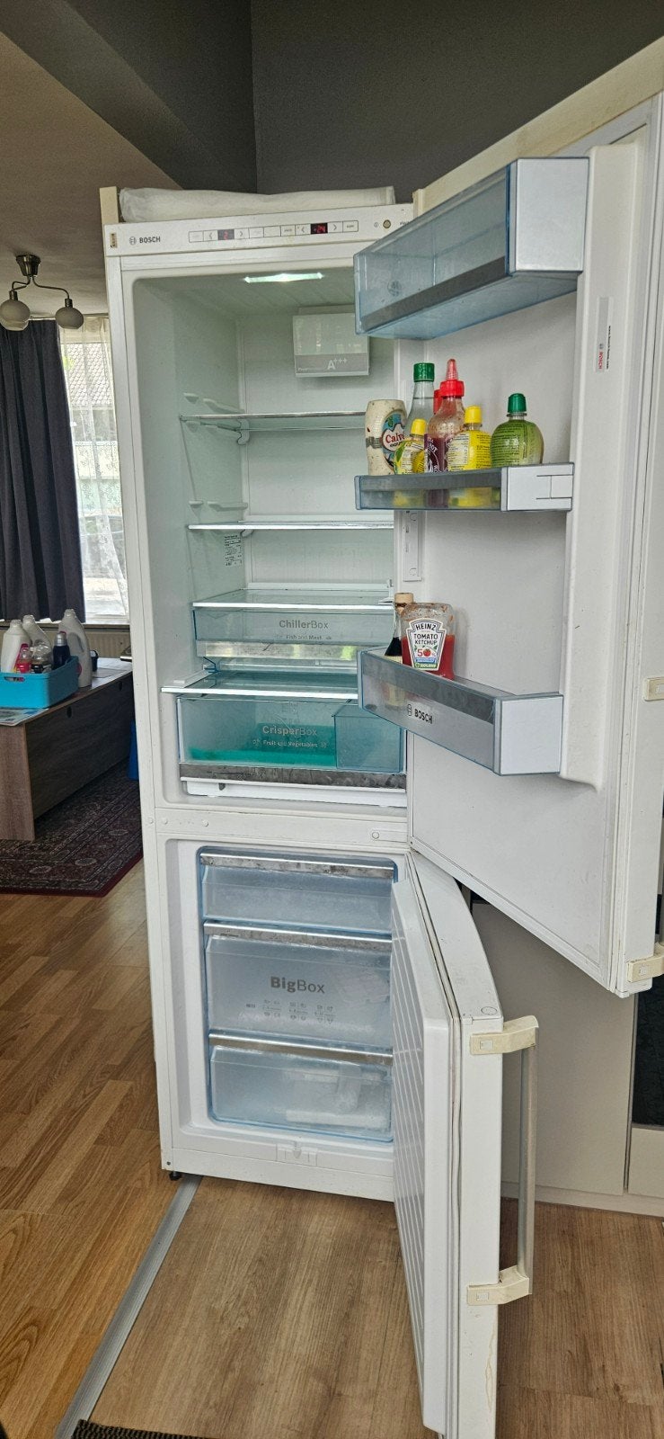 Bosch KGE36AW49 Koel-vriescombinatie A+++, Ophalen, Gebruikt, 200 liter of meer, 60 cm of meer