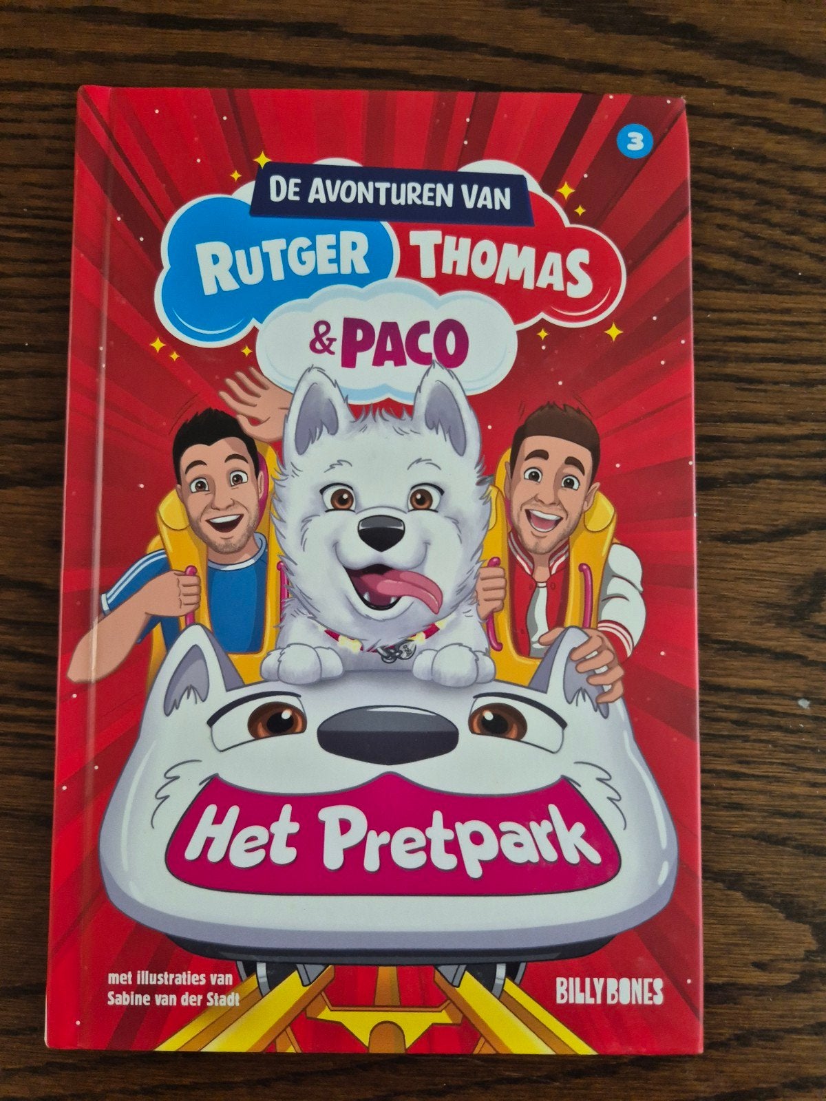 De Avonturen van Rutger, Thomas & Paco: Het Pretpark, Ophalen of Verzenden, Zo goed als nieuw, Rutger Vink, Thomas van der Vlugt