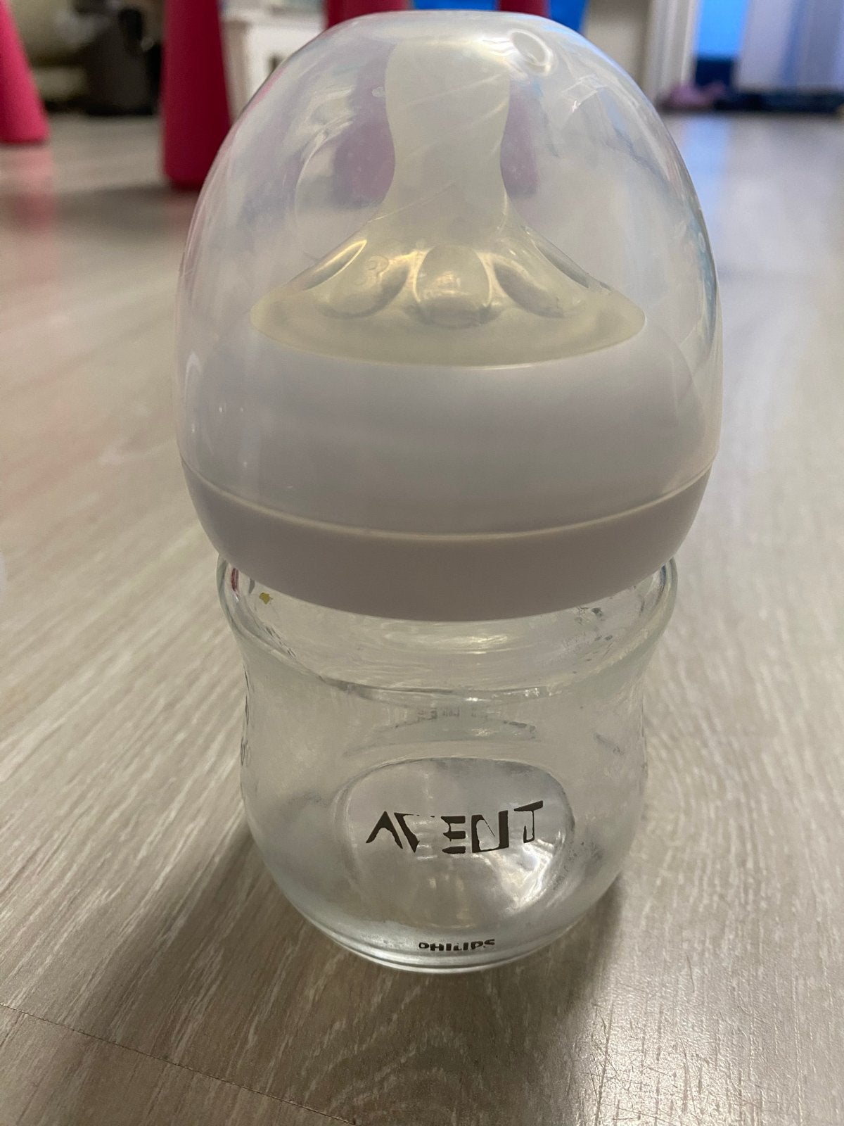 GLAS Philips Avent Babyfles - 120 ml, Ophalen of Verzenden, Gebruikt