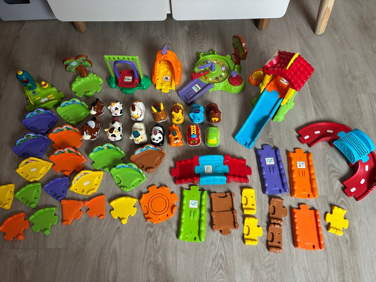 Grote VTech Toet Toet Dieren en Auto's collectie, Ophalen of Verzenden, Gebruikt, 6 maanden tot 2 jaar