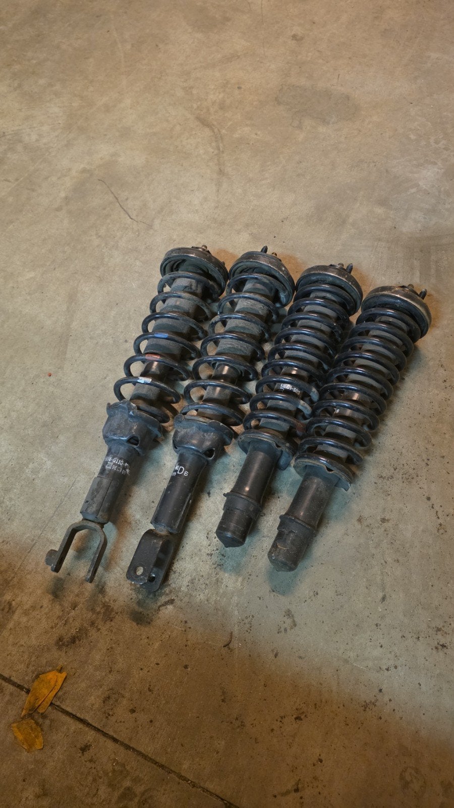 honda civic ek ej schokbrekers incl veren goede staat, Ophalen of Verzenden, Gebruikt, Honda