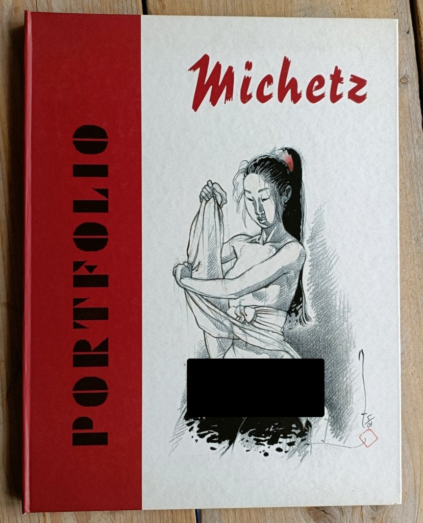 Portfolio Michetz, Eén stripboek, Ophalen of Verzenden, Zo goed als nieuw, Marc Michetz
