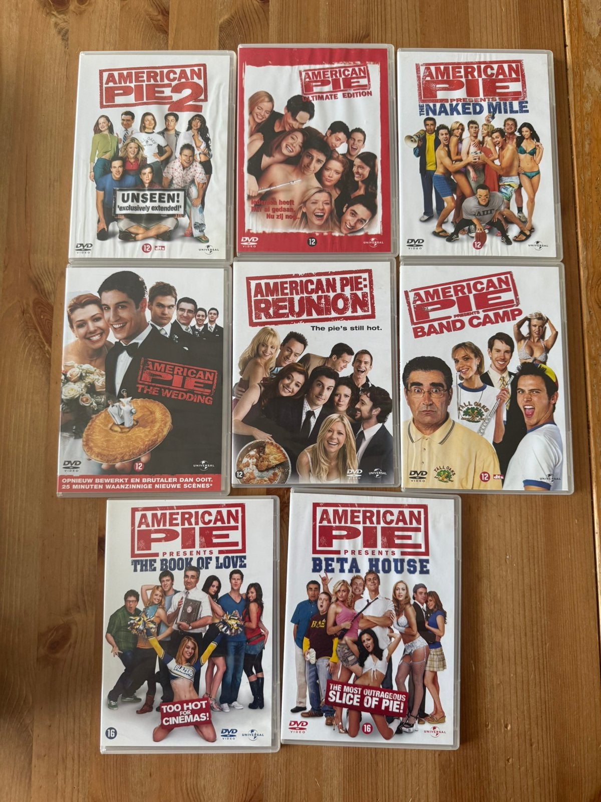 American Pie DVD Collectie - 8 films compleet, Verzenden, Gebruikt