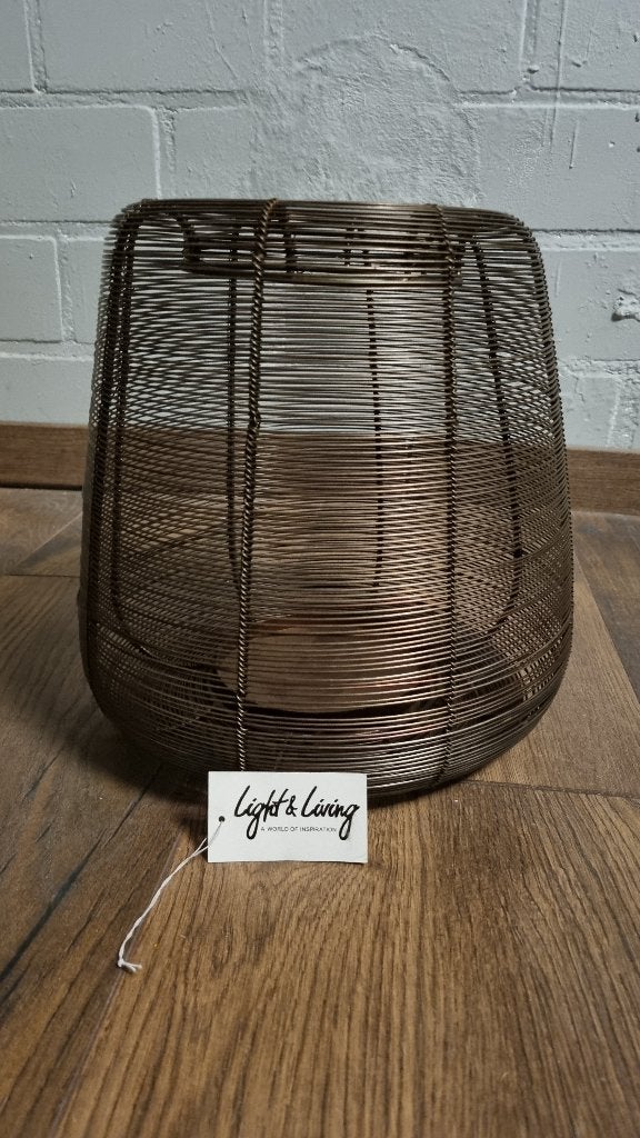 Light & Living Adeta Windlicht! 29 CM! NIEUW! Van 48 voor 19, Ophalen of Verzenden, Nieuw, Windlicht, Light & Living