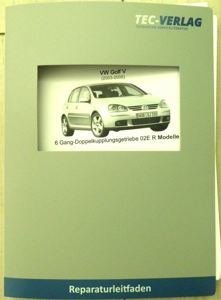 2 Volkswagen Golf 2003 -2008 reparatieboeken Duitstalig, Verzenden