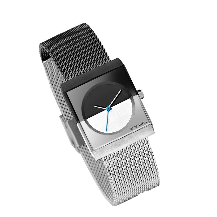 Jacob Jensen Dames Horloge - Zo goed als nieuw, Overige merken, Staal, Verzenden, Polshorloge
