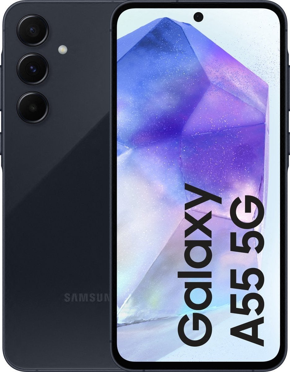 Samsung galaxy A55 5G 128GB, Telecommunicatie, Zwart, Ophalen of Verzenden, Zo goed als nieuw, 128 GB
