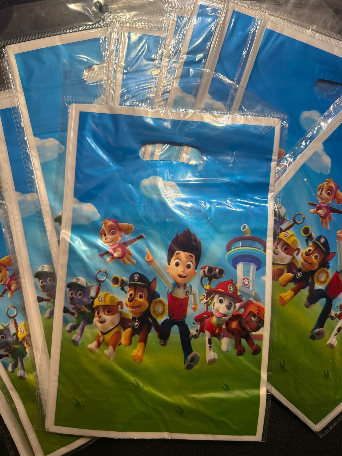 Paw Patrol traktatie zakje / uitdeel tasje, Hobby en Vrije tijd, Ophalen of Verzenden, Nieuw, Feestartikel, Verjaardag