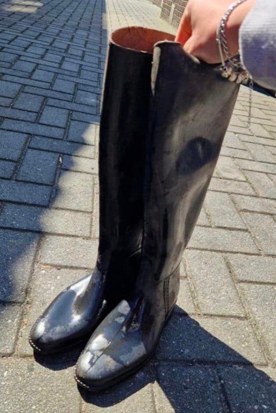 rubberen rij laarzen, Ophalen, Nieuw, Schoeisel