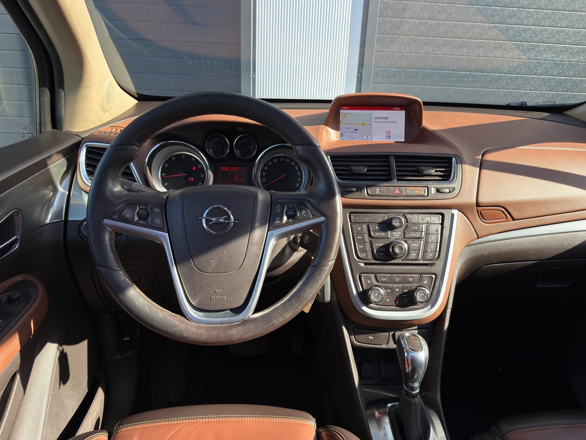 Opel Mokka 1.4T Innovation Schuifdak / Leder / Vol Opties!, Auto's, Opel, Gebruikt, Euro 6, Wit, 1364 cc