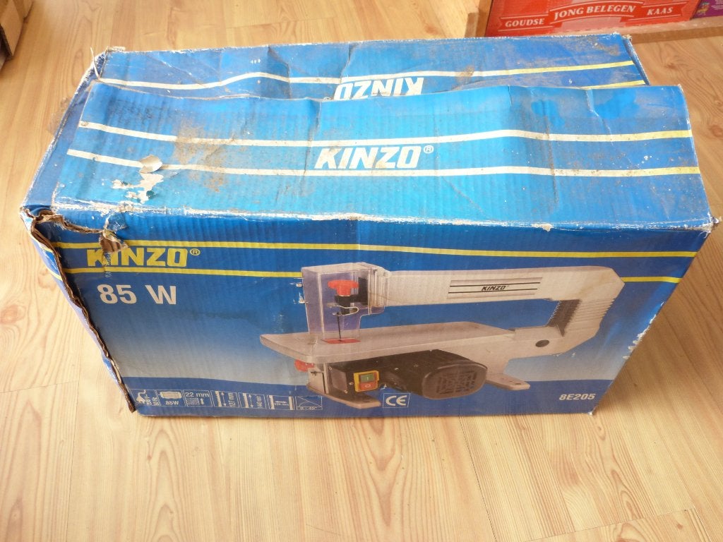 KINZO Figuurzaagmachine, Gebruikt, Kinzo, Ophalen of Verzenden, 30 tot 70 mm