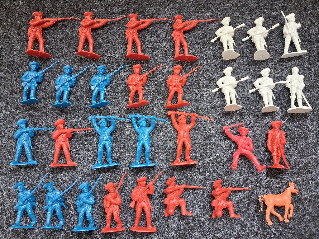 Lot soldaatjes American Revolutionary War, Verzamelen, Ophalen, Zo goed als nieuw