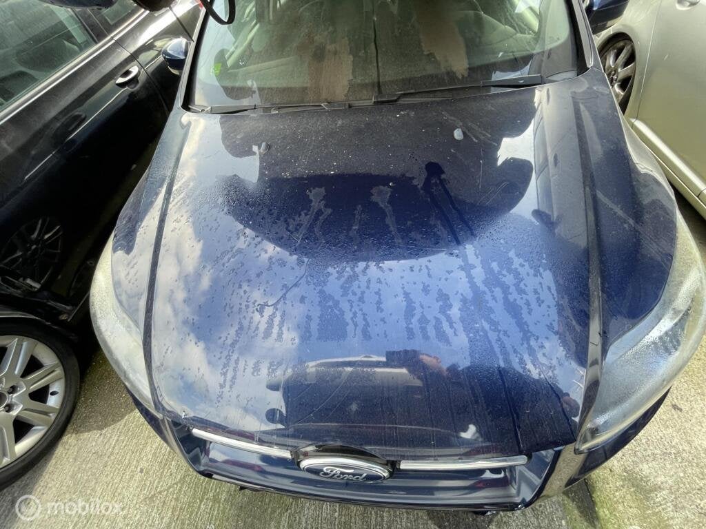 Motorkap origineel blauw Ford Focus Wagon III ('11-'18), Gebruikt, Ford, Ophalen of Verzenden