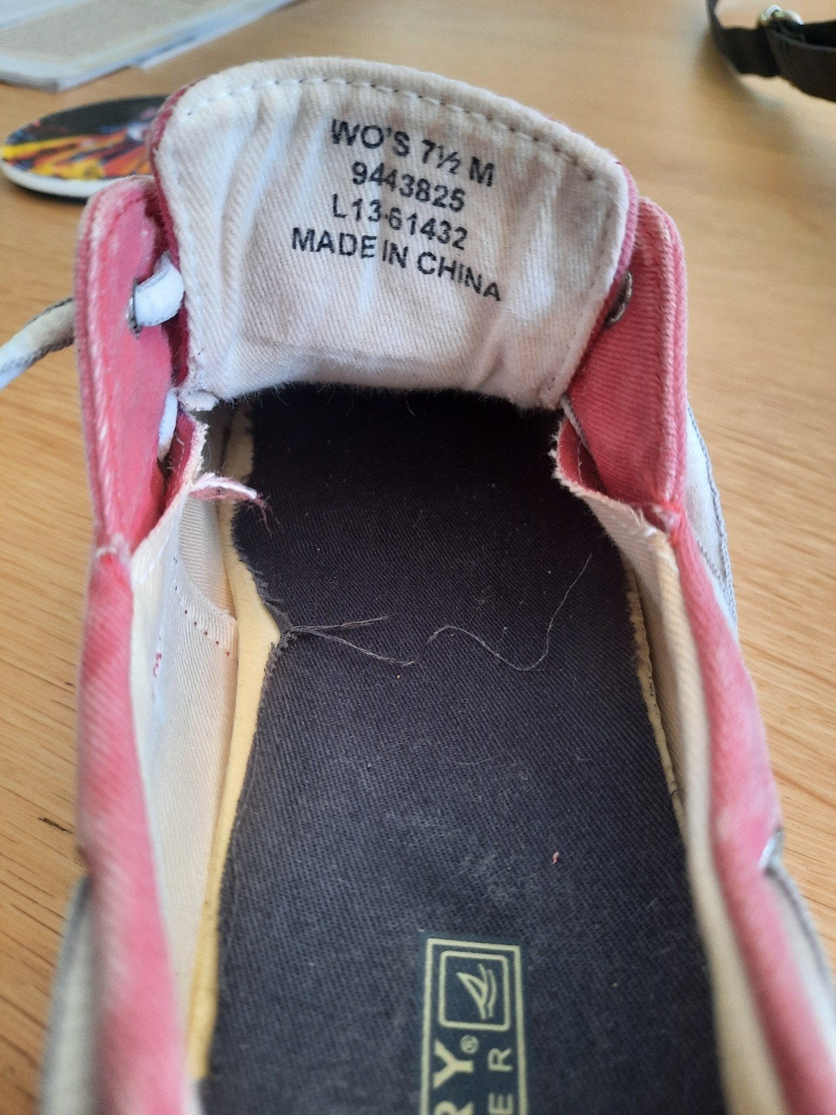 Sperry Top-Sider roze bootschoenen dames € 10,00 38, Instappers, Ophalen of Verzenden, Zo goed als nieuw, Roze