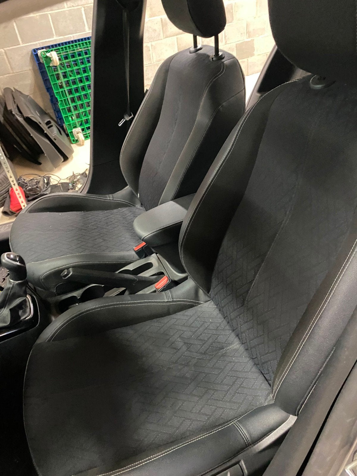 half lederen interieur Opel Corsa F lederen bekled ing, Auto-onderdelen, Ophalen, Opel