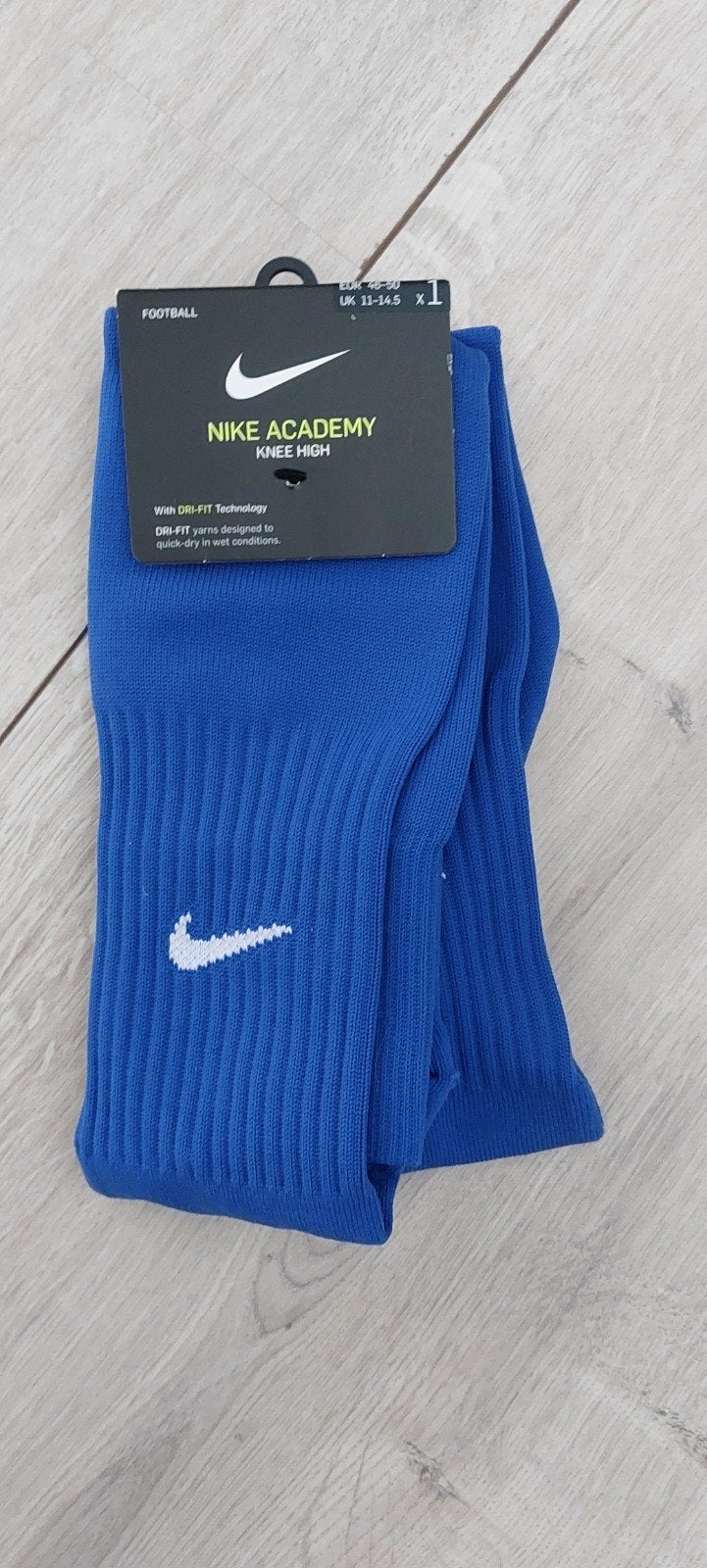 Nike Academy Kniehoge Voetbalsokken - Nieuw, Blauw, Nike, Nieuw, Overige maten
