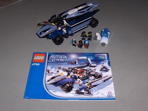 Lego Alpha Team commando centrum 4746, Ophalen of Verzenden, Zo goed als nieuw, Complete set, Lego