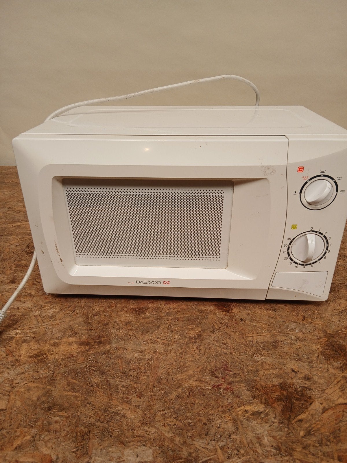 Daewoo Magnetron KOR-6L05 - Wit, Gebruikt, Ophalen, Gebruikt, Daewoo Electronics, Magnetron