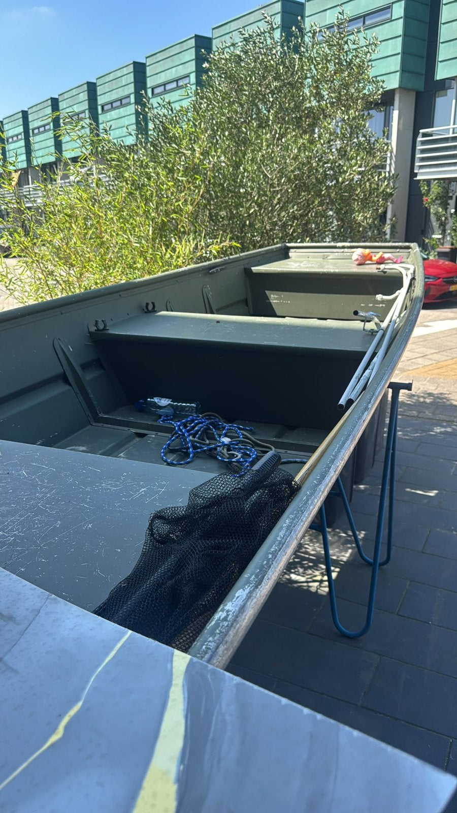 Alucraft te koop eventueel met 9.9 suzuki 4 takt, Watersport en Boten, Ophalen, Zo goed als nieuw, Polyester, Benzine
