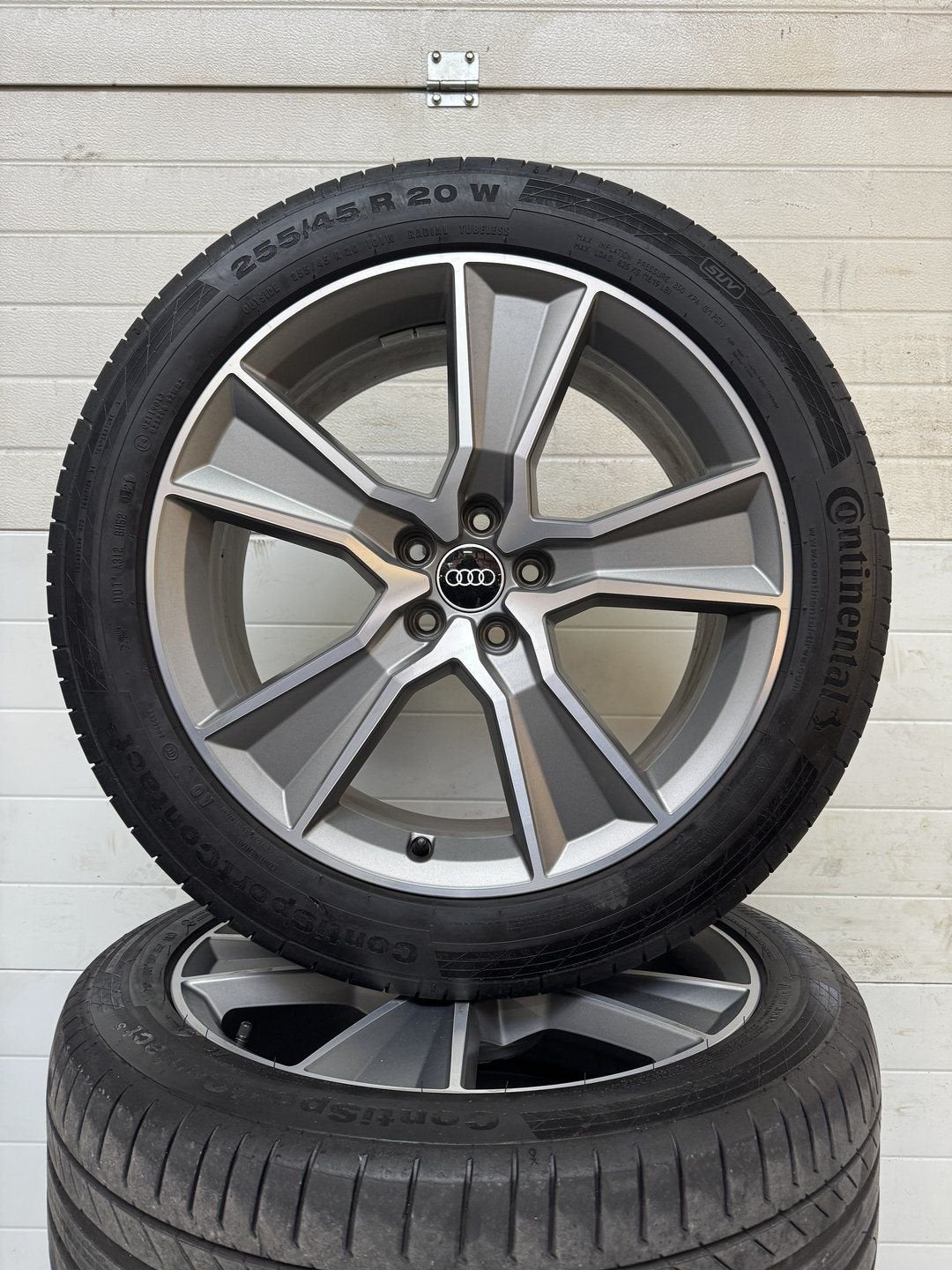 20’’ AUDI Q5 SQ5 VELGEN ZOMERBANDEN ROTOR AUDI SPORT ORIG, Auto-onderdelen, Banden en Velgen, Banden en Velgen, Zomerbanden, 20 inch