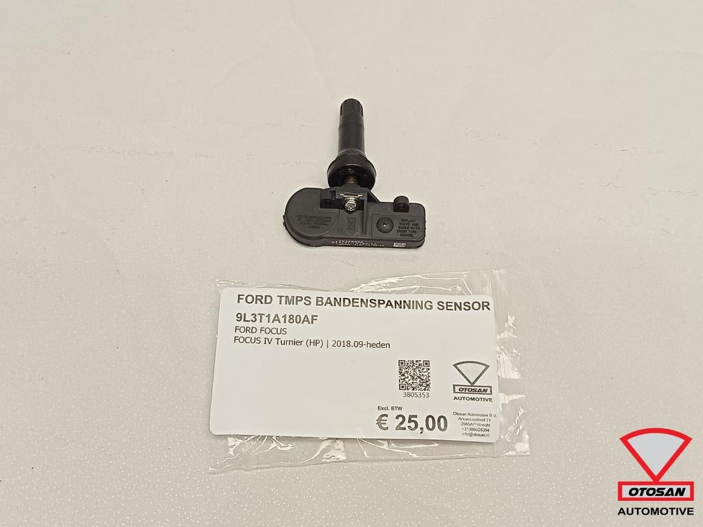 Ford TMPS Bandenspanning Sensor 9L3T1A180AF, Info@ford.com, Nieuw, Ophalen of Verzenden, Ford