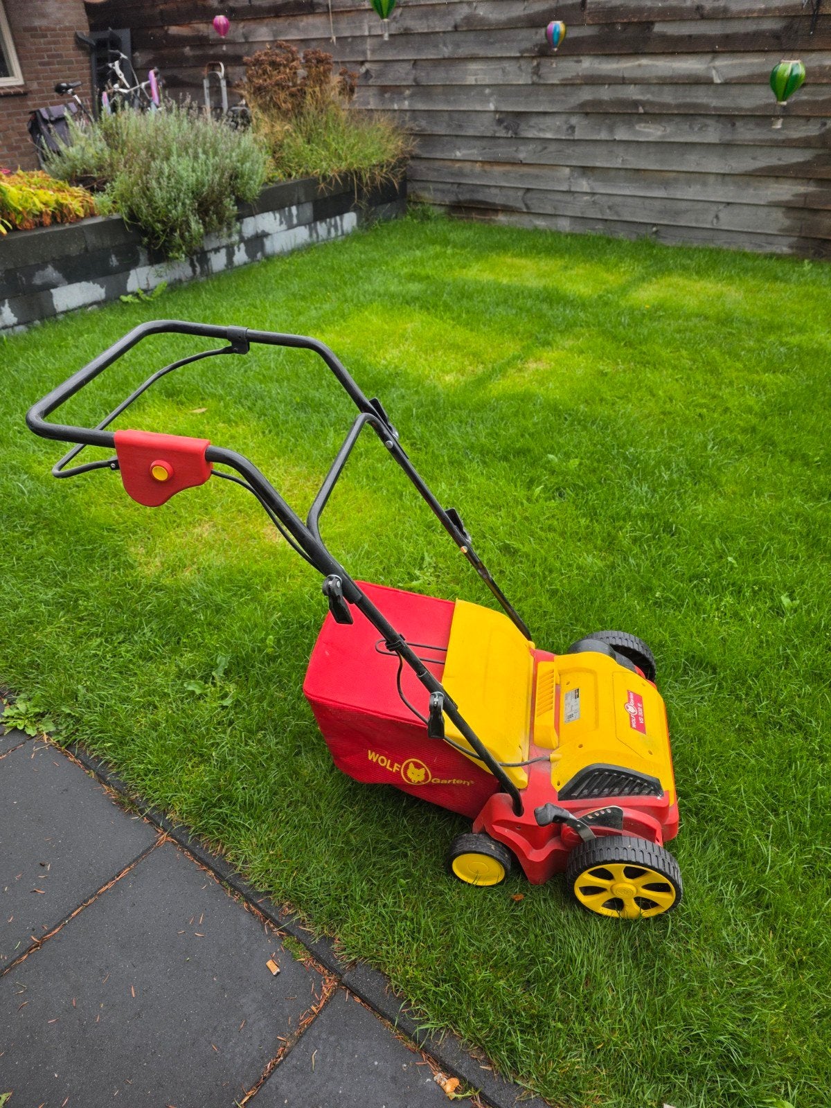 Wolf garden verticuteermachine, Tuin en Terras, Verticuteermachines, Ophalen, Zo goed als nieuw, Elektrisch