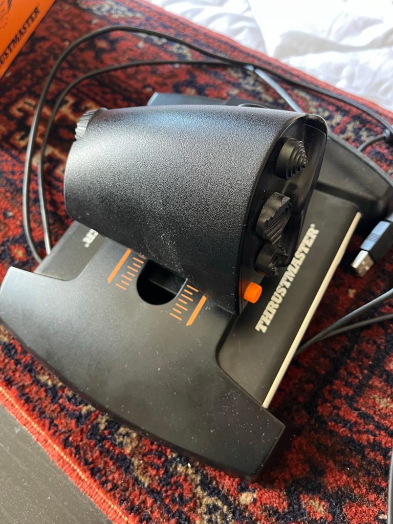 Thrustmaster T.16000M FCS Hotas Flight Stick & Throttle, Computers en Software, Joysticks, Gebruikt, Ophalen of Verzenden