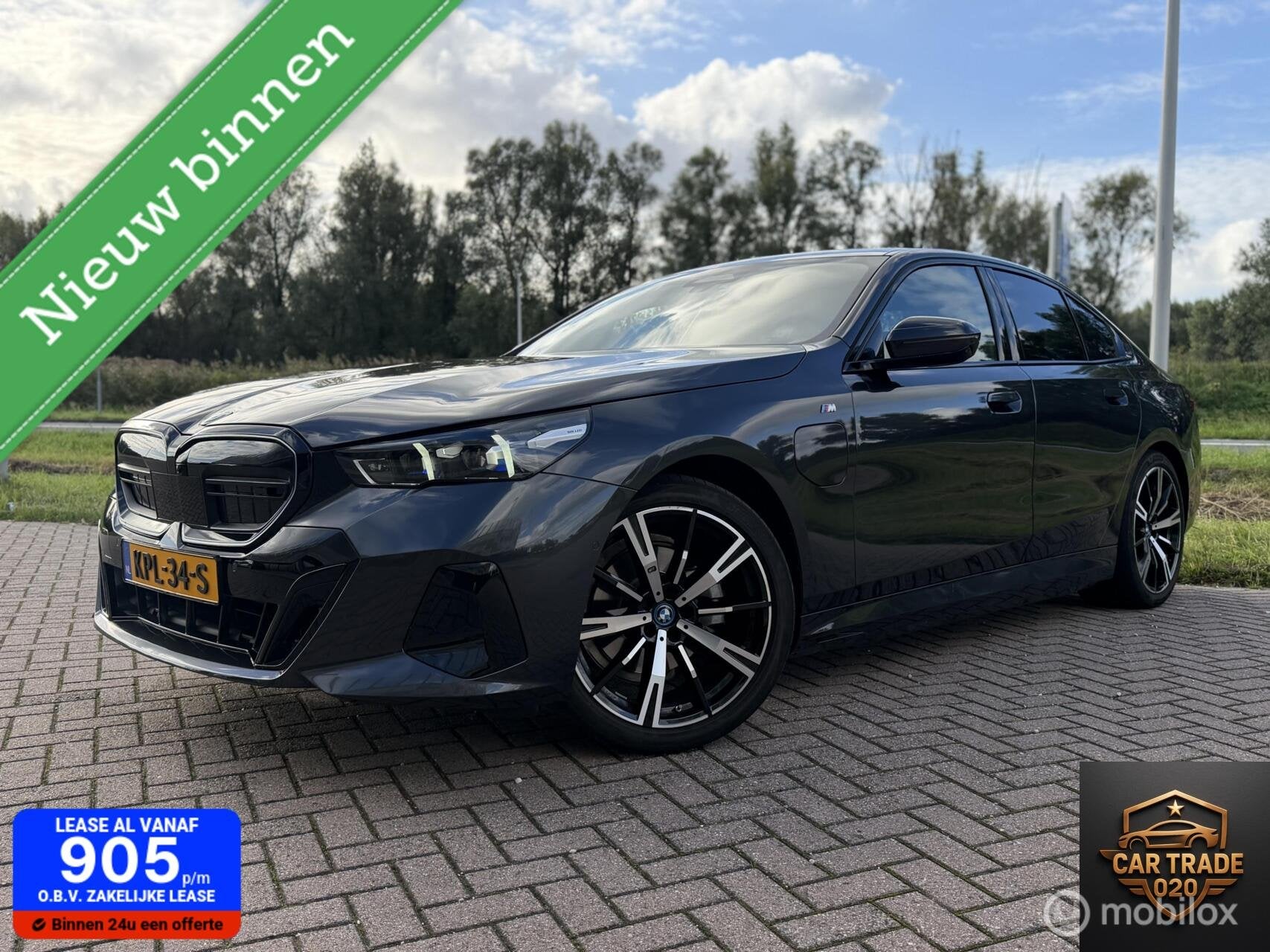 BMW 5-serie 530e M-Sport PANO|SFEER|360|HUD|lEDER, Auto's, Automaat, Gebruikt, Euro 6, 4 cilinders