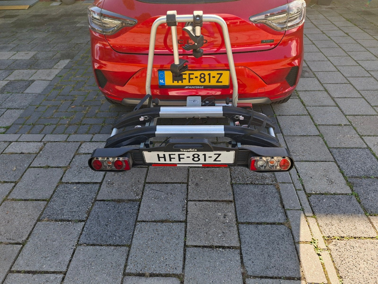 Travel&Co fietsendrager voor trekhaak, Ophalen, Gebruikt
