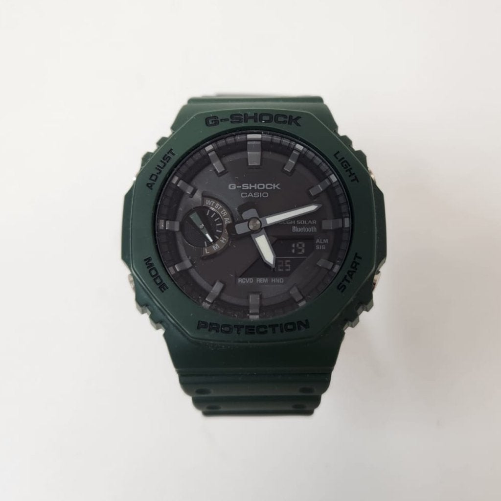 G-Shock GA B2100 | Groen | Nette staat, G-shock, Zo goed als nieuw, Support@gshock.com, 529 5th Ave
New York, NY 10017
USA