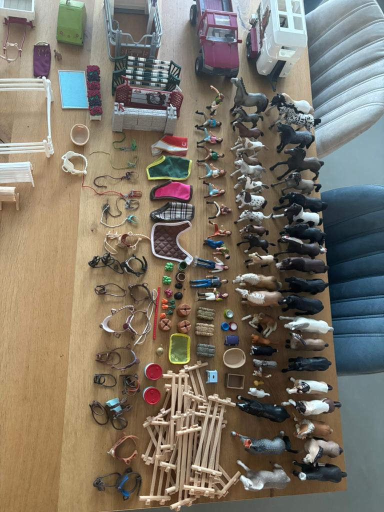Schleich spullen te koop!, Ophalen of Verzenden, Zo goed als nieuw