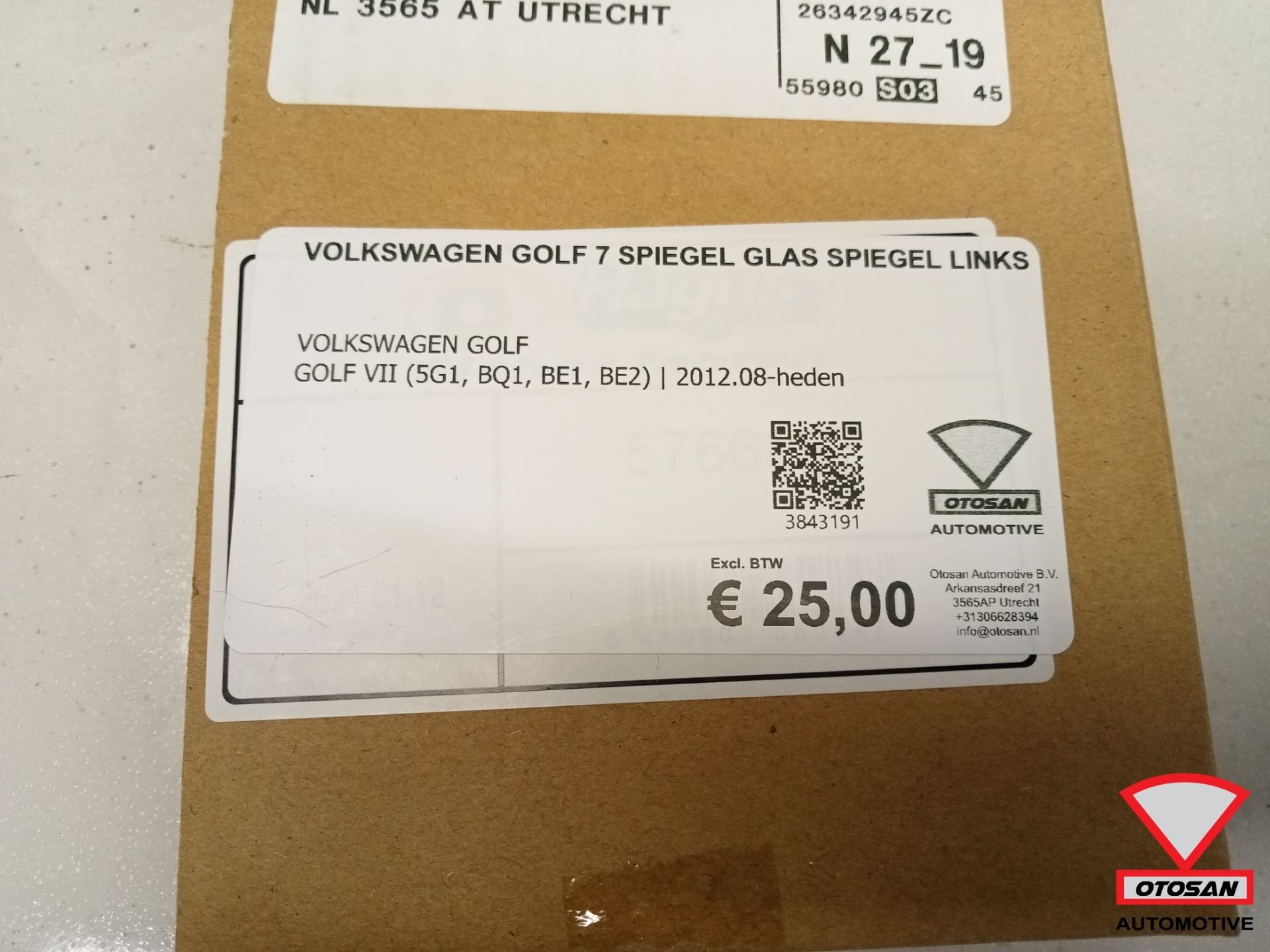 Volkswagen golf 7 spiegel glas spiegel links, Gebruikt, Volkswagen, Volkswagen AG, Berliner Ring 2
38440  Wolfsburg, DE