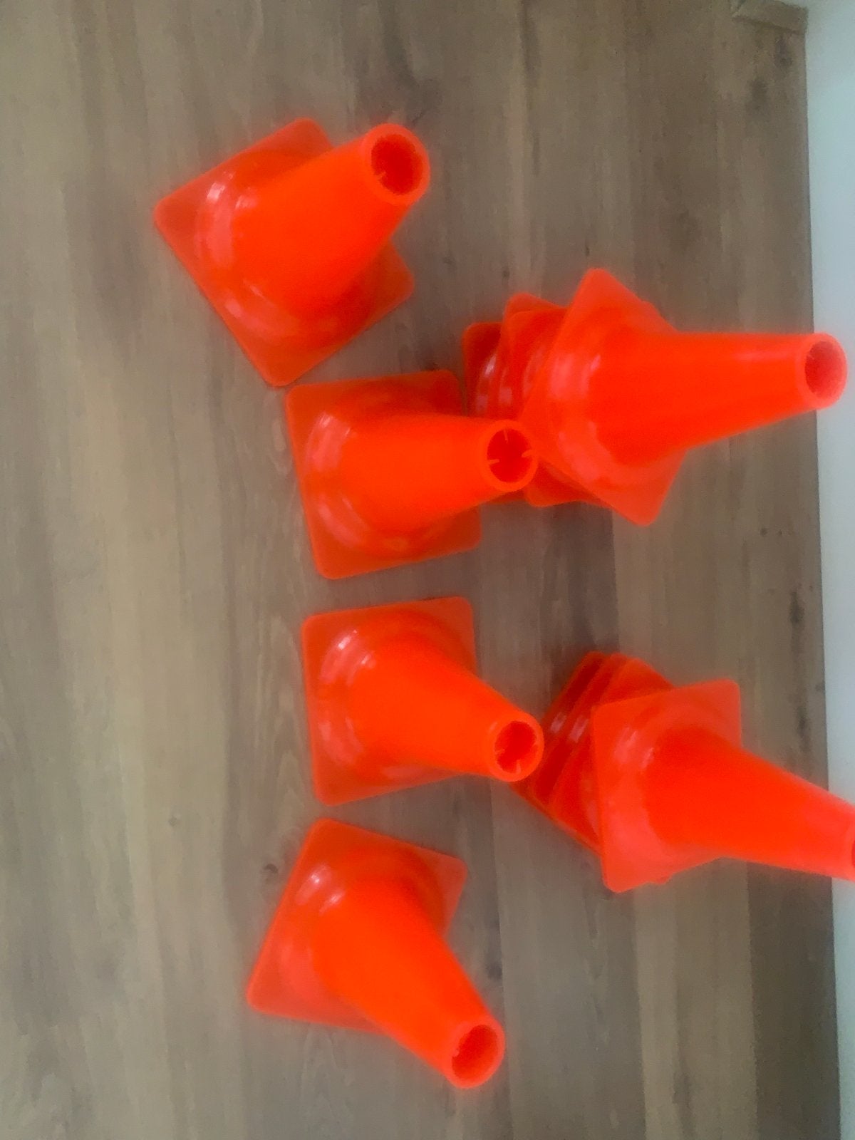 12 Oranje Pionnen - 15x20 cm - Ideaal voor Trainingen, Ophalen, Gebruikt