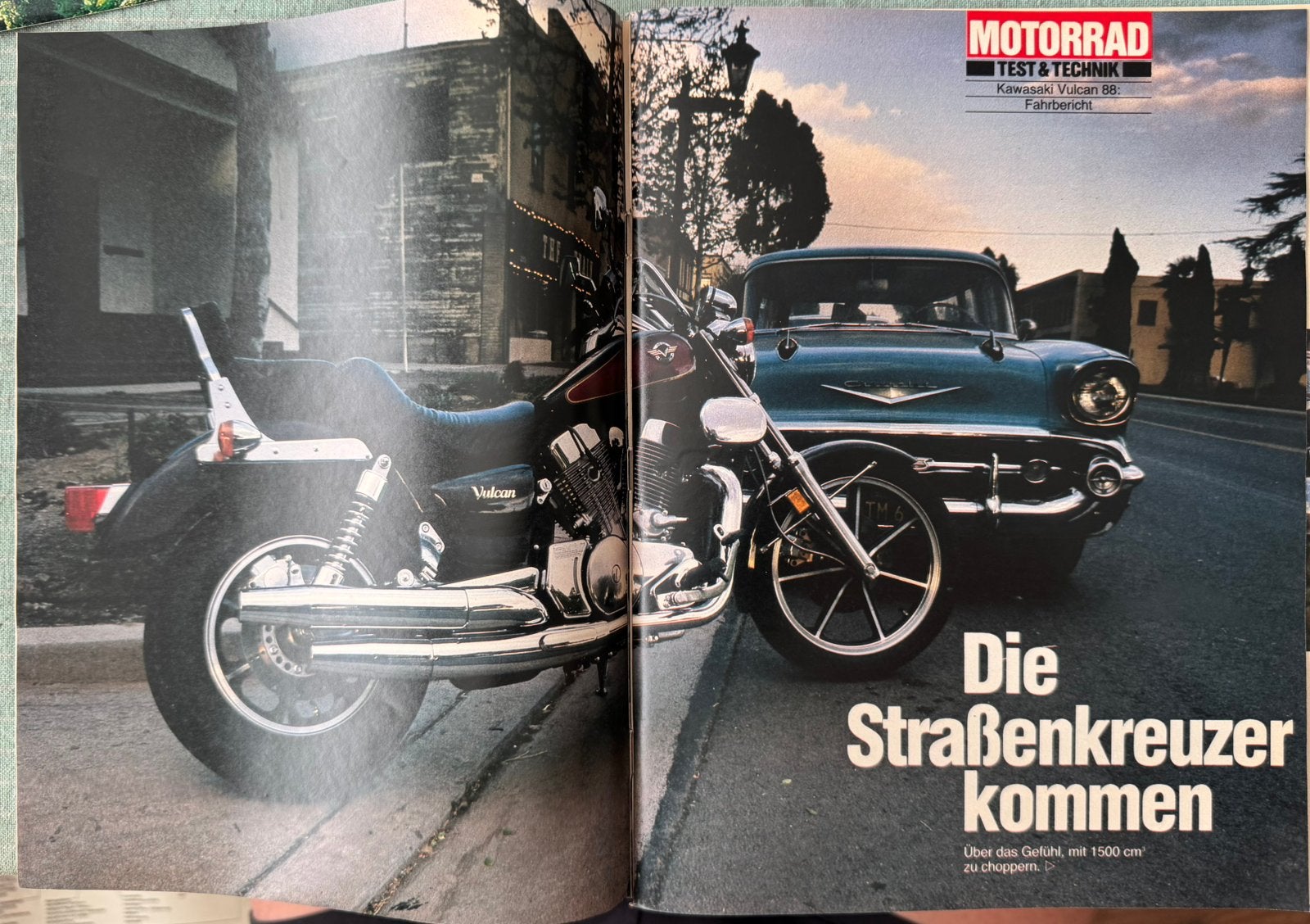 Test 1987 Kawasaki Vulcan 88 1500, Verzenden, Zo goed als nieuw, Auto's